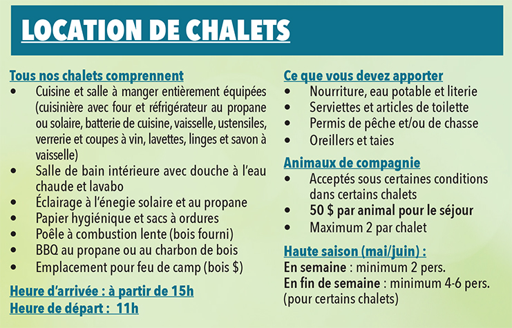 Location de chalet